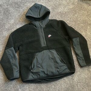 Nike 1/2 Zip Sherpa Jacket size Large
